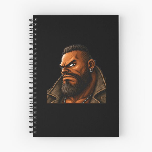 Item preview, FF7 - Barret Pixel Art designed and sold by zsdezigns.