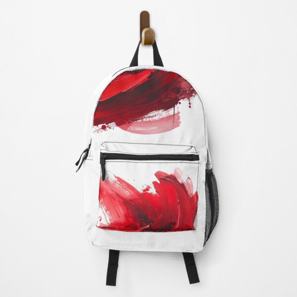 Item preview, Crimson Red Abstract Floral Brushstroke designed and sold by BetweenForms.