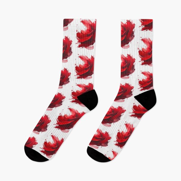 Item preview, Crimson Red Abstract Floral Brushstroke designed and sold by BetweenForms.