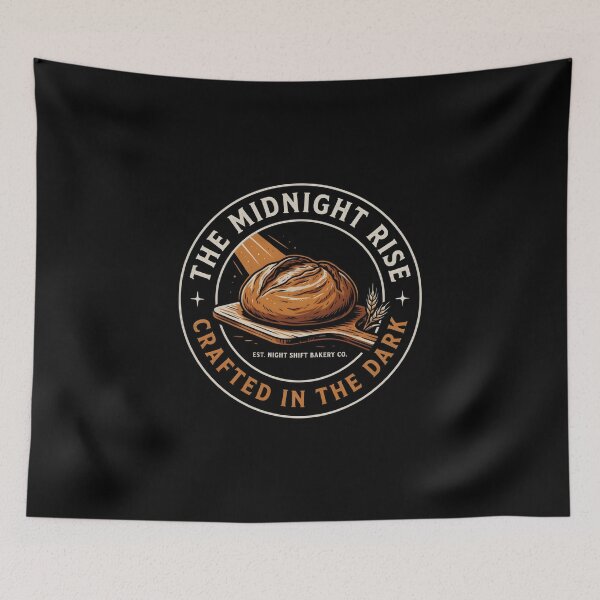 Item preview, The Midnight Rise Crafted In The Dark Sourdough Bread Peel designed and sold by Enea Kelo.
