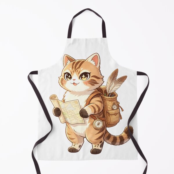 Item preview, The Little Scout - Cute Felis Nigripes Adventure Cat designed and sold by ABYSSLAB.