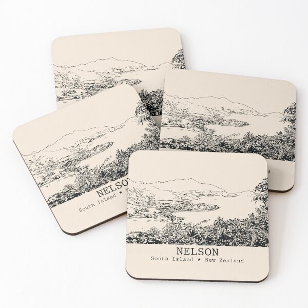 Item preview, Nelson NZ - Vintage Ink Cityscape designed and sold by Lakeric.