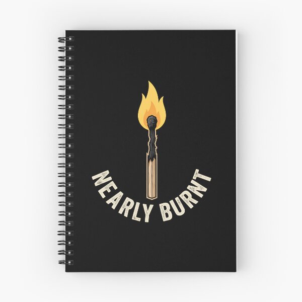 Item preview, NEARLY BURNT - Burning Matchstick Fire designed and sold by Zazz Lee.