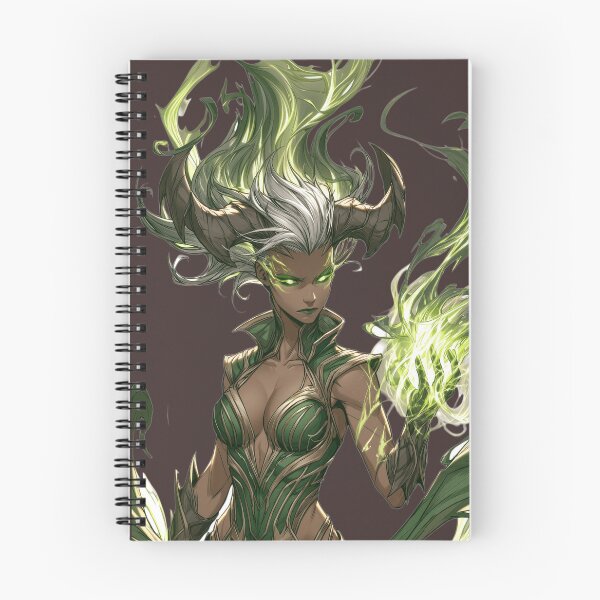 Item preview, Nature Goddess of the Emerald Grove designed and sold by MythicMood.