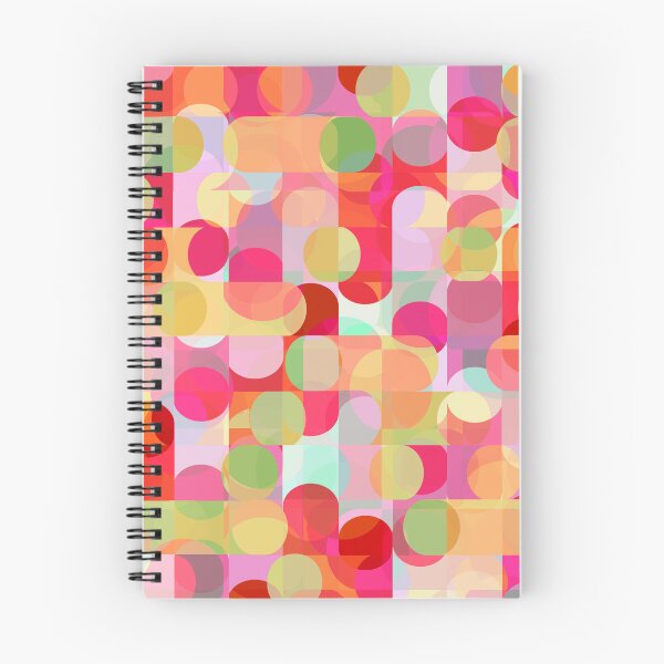 Item preview, Beyond Bold Geometric Red Pink Oranges designed and sold by Sharon Schwalbe.