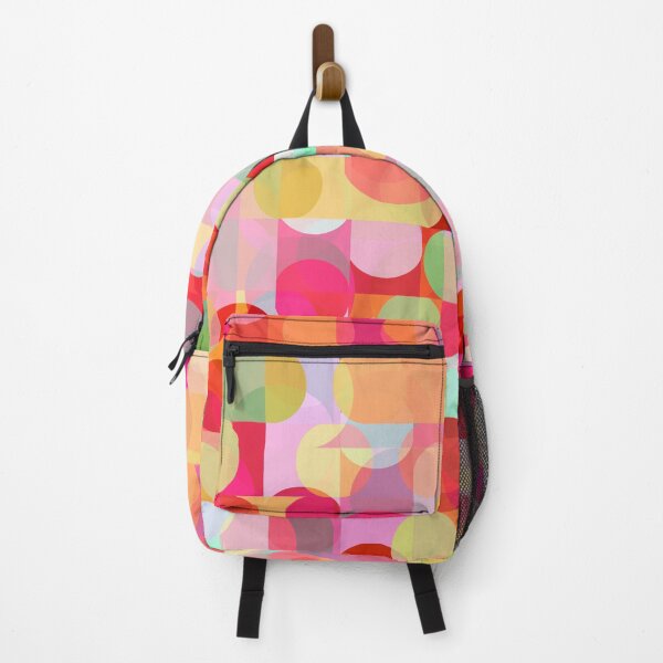 Item preview, Beyond Bold Geometric Red Pink Oranges designed and sold by Sharon Schwalbe.