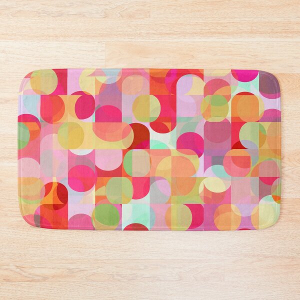 Item preview, Beyond Bold Geometric Red Pink Oranges designed and sold by Sharon Schwalbe.