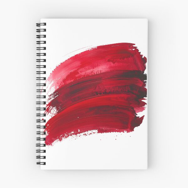 Item preview, Crimson Red Abstract Floral Brushstroke designed and sold by BetweenForms.