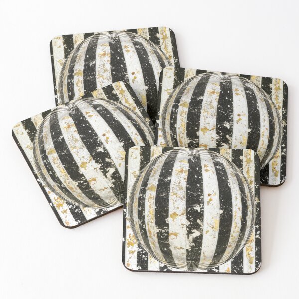 Item preview, Black and White Stripe Sphere designed and sold by CyndiEpps.