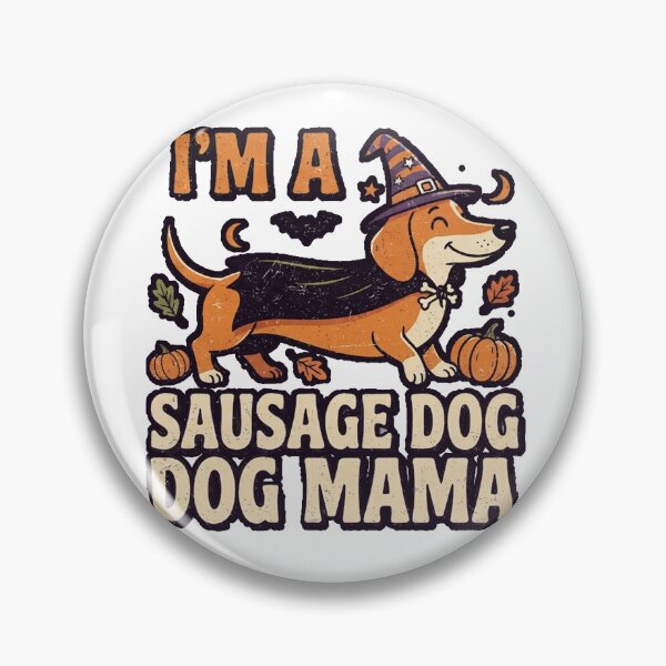 Item preview, Sausage Dog Dog Mama Halloween Dachshund Weenie dog Happy Halloween 31 October designed and sold by Yellowriversss.