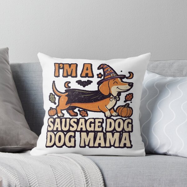 Item preview, Sausage Dog Dog Mama Halloween Dachshund Weenie dog Happy Halloween 31 October designed and sold by Yellowriversss.