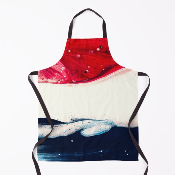 Item preview, Cosmic Tides – Abstract Red White and Blue Fluid Design designed and sold by BuckaBaby.
