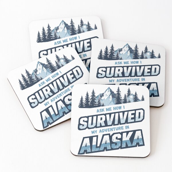Item preview, Ask me how I survived my adventure in Alaska designed and sold by AlaskaExtreme.