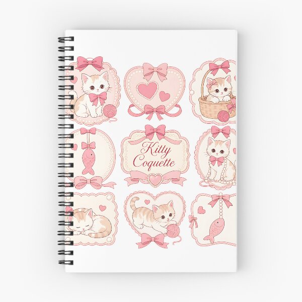 Item preview, Kitty Coquette Vintage Pink Cat Collage designed and sold by QuirkyCloud Designs.