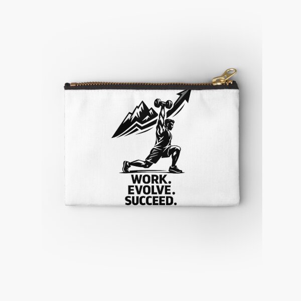 Item preview, Work Evolve Succeed Fitness Motivation designed and sold by Radson.