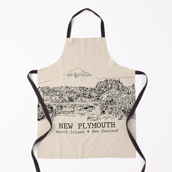 Item preview, New Plymouth NZ - Vintage Ink Cityscape designed and sold by Lakeric.