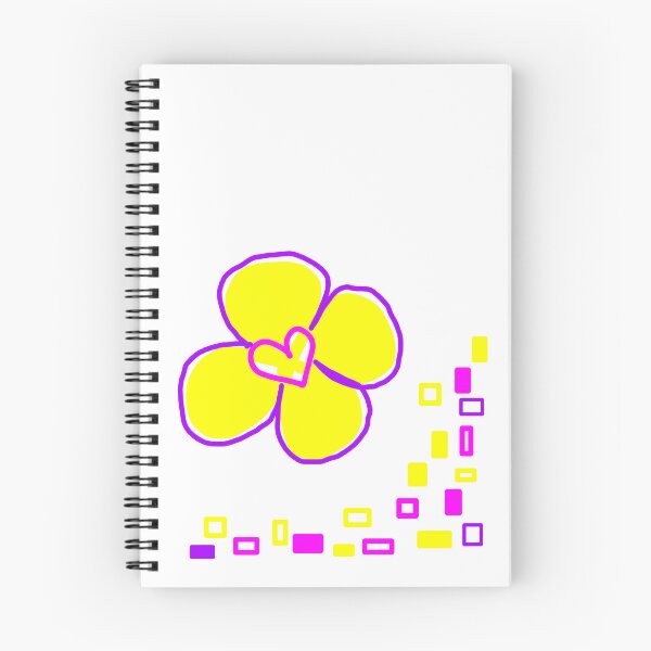 Item preview, Yellow Flower with Heart Illustration designed and sold by neowana.