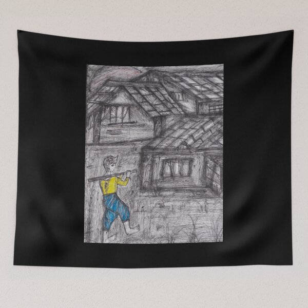 Item preview, Peaceful Village Life  designed and sold by StacksWeb.