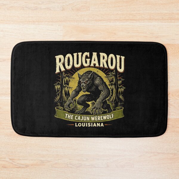Item preview, Retro Rougarou Graphic, Louisiana Folklore Style designed and sold by studio150design.