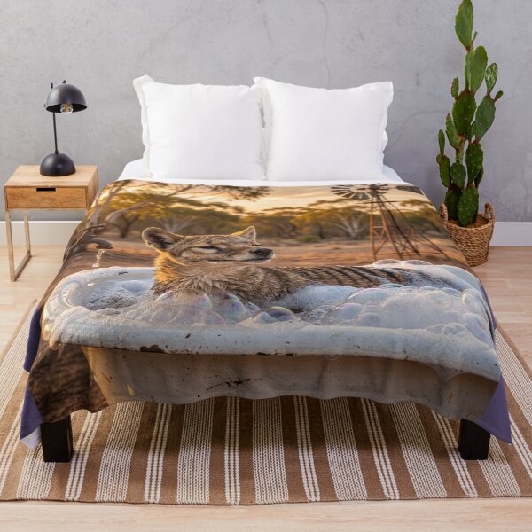 Item preview, Tasmanian Tiger Has an Outback Bath designed and sold by Tridentulus.