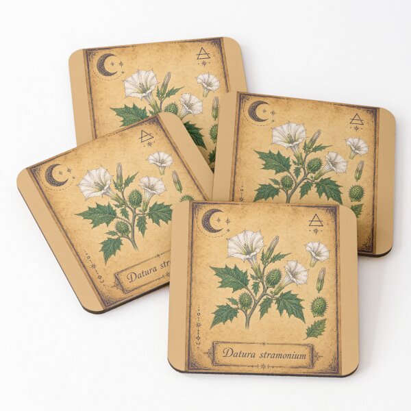 Item preview, Datura stramonium – Witchy Herbarium Collector’s Edition designed and sold by JOANNASKAH.