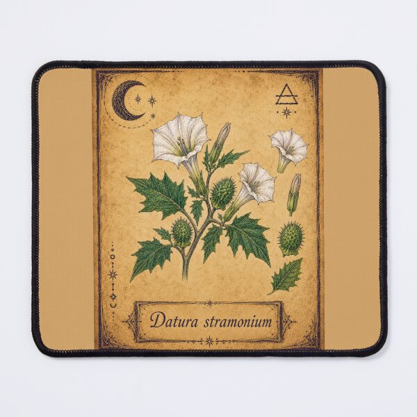 Item preview, Datura stramonium – Witchy Herbarium Collector’s Edition designed and sold by JOANNASKAH.