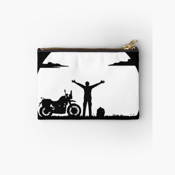 Item preview, Ride Free – Motorcycle Nature Adventure Silhouette Design designed and sold by RajDeals.