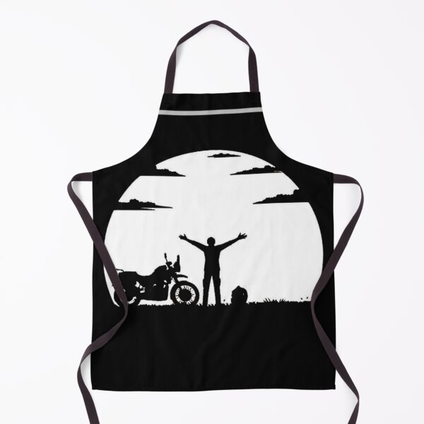 Item preview, Ride Free – Motorcycle Nature Adventure Silhouette Design designed and sold by RajDeals.