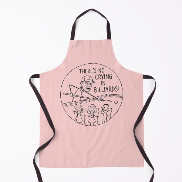 Item preview, There's No Crying in Billiards! Pool Humor Gift For Billiards Pool Player designed and sold by ThreadRiotTees.