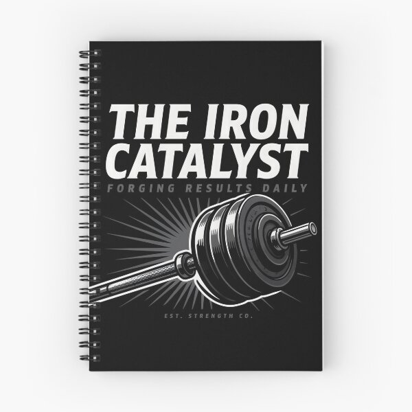 Item preview, The Iron Catalyst Forging Results Daily Heavy Barbell designed and sold by Enea Kelo.
