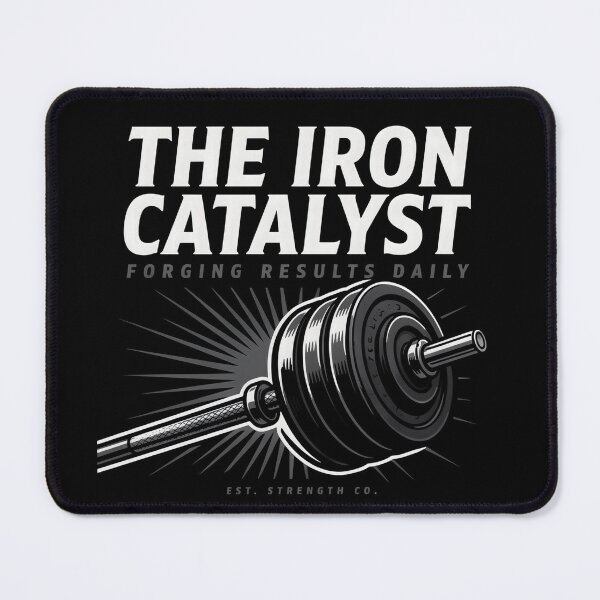 Item preview, The Iron Catalyst Forging Results Daily Heavy Barbell designed and sold by Enea Kelo.
