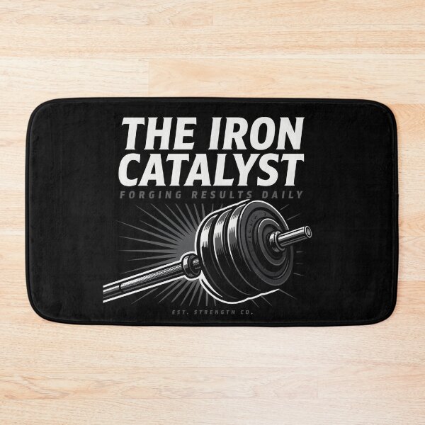 Item preview, The Iron Catalyst Forging Results Daily Heavy Barbell designed and sold by Enea Kelo.