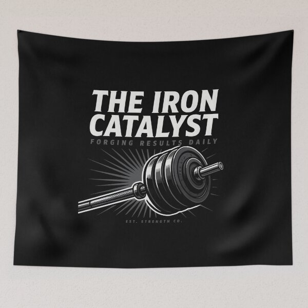 Item preview, The Iron Catalyst Forging Results Daily Heavy Barbell designed and sold by Enea Kelo.