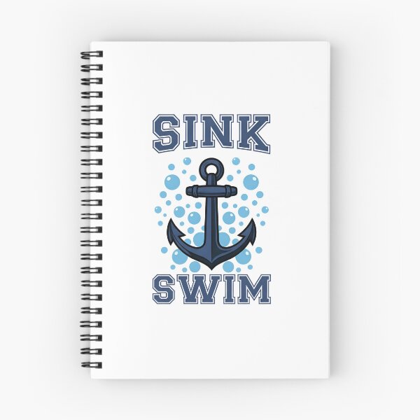 Item preview, SINK OR SWIM - Anchor Nautical designed and sold by Zazz Lee.