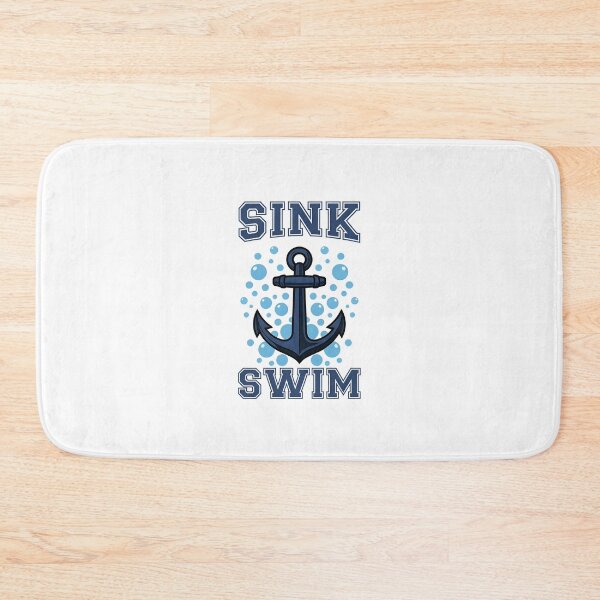 Item preview, SINK OR SWIM - Anchor Nautical designed and sold by Zazz Lee.