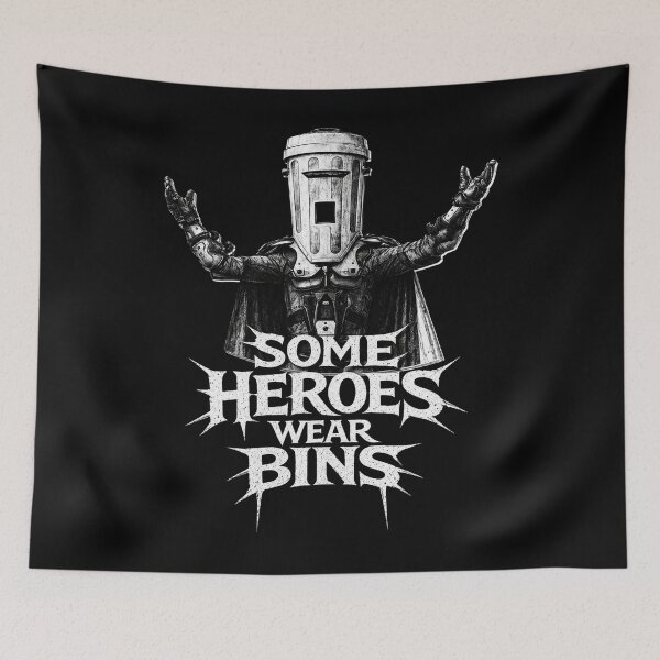 Item preview, Some Heroes Wear Bins - Count Binface designed and sold by JakintoMorel.