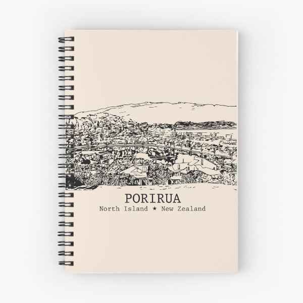 Item preview, Porirua NZ - Vintage Ink Cityscape designed and sold by Lakeric.