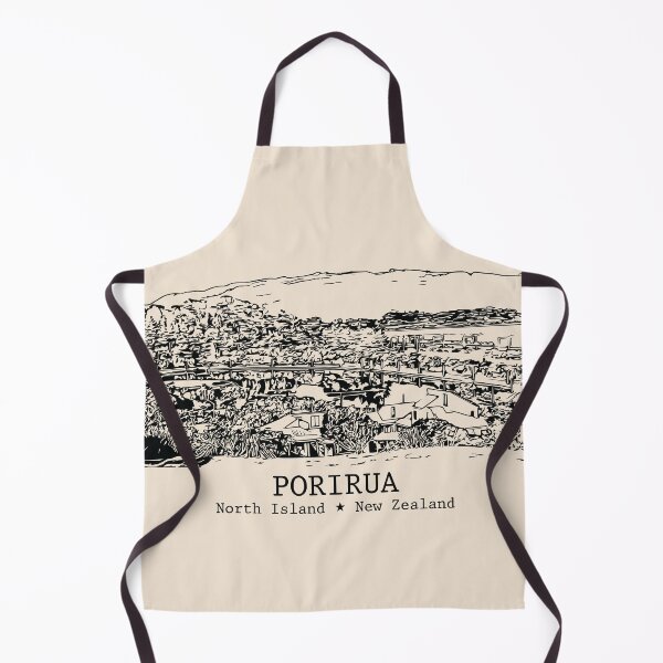 Item preview, Porirua NZ - Vintage Ink Cityscape designed and sold by Lakeric.