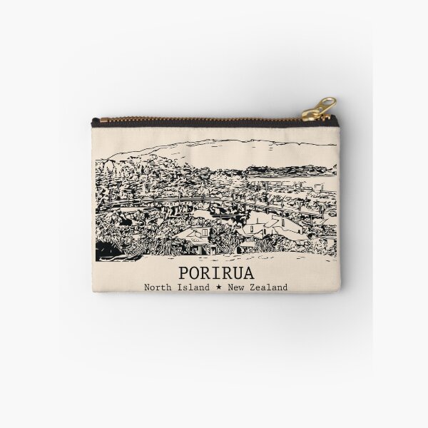Item preview, Porirua NZ - Vintage Ink Cityscape designed and sold by Lakeric.