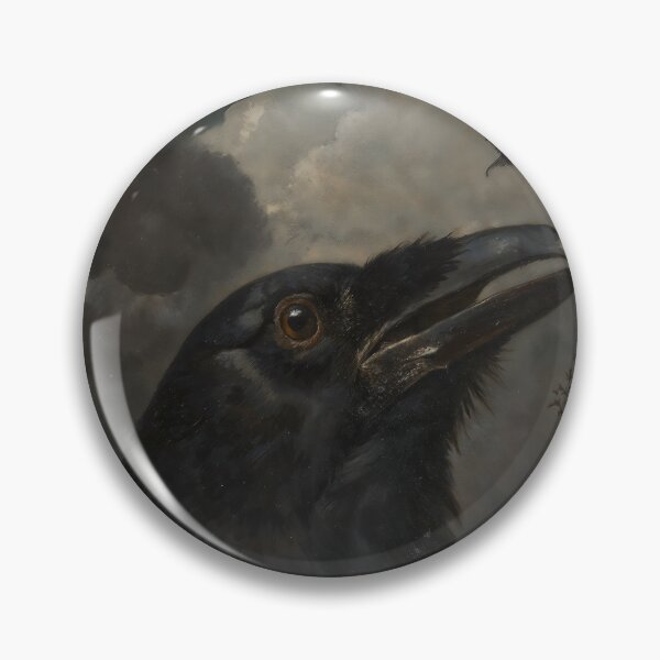 Item preview, Black Raven and Moody Flowers Gothic Dark Academia Aesthetic designed and sold by DarkHolyQueen.
