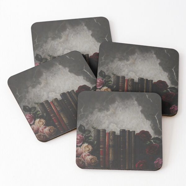 Item preview, Antique Books and Roses Dark Academia Gothic Aesthetic designed and sold by DarkHolyQueen.