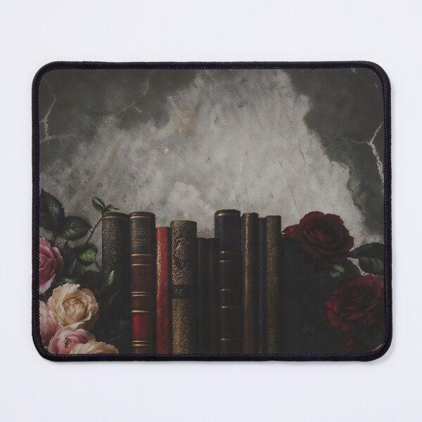 Item preview, Antique Books and Roses Dark Academia Gothic Aesthetic designed and sold by DarkHolyQueen.