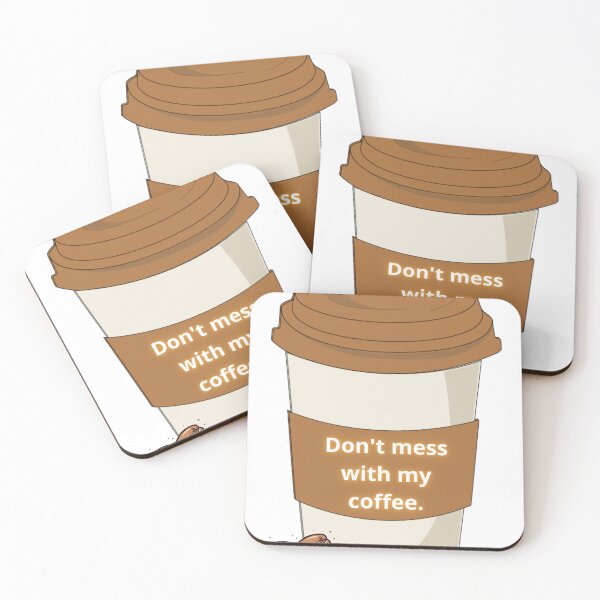 Item preview, Takeout Coffee Cup with Scattered Beans designed and sold by NithskeBR.