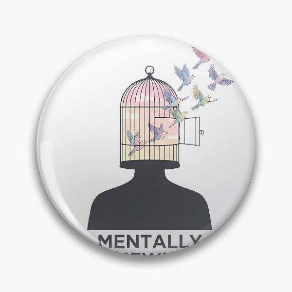 Item preview, Mentally Somewhere Else Aesthetic Daydreamer Introvert Mindscape designed and sold by WorldShop17.