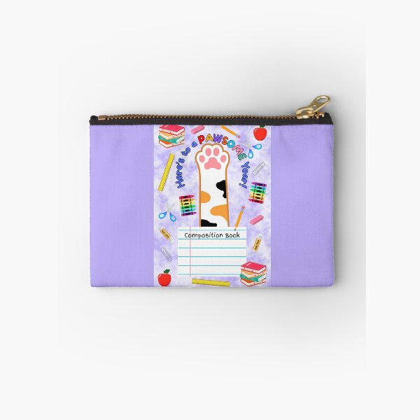 Item preview, Calico Cat Pawsome School Year Composition Book designed and sold by MYCatStuff.