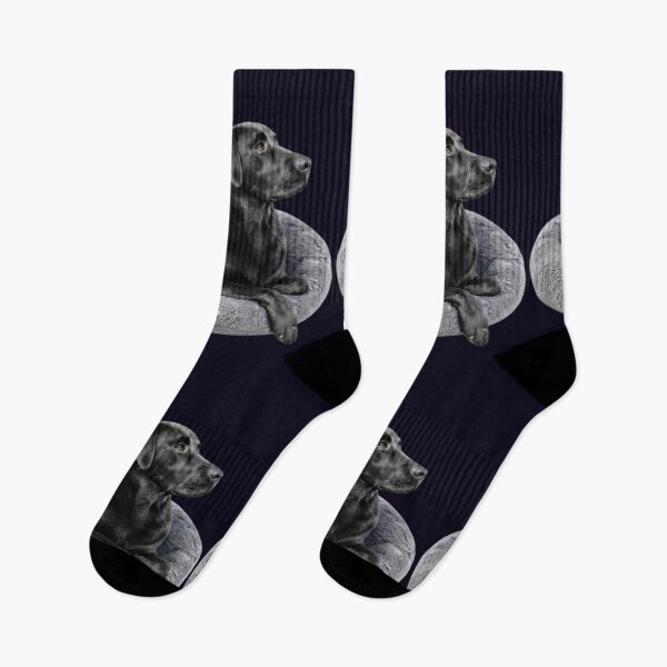 Item preview, BLACK LABRADOR RETRIEVER RESTING PORTRAIT - LOYAL and DEVOTED designed and sold by PRINTSCHARMINGM.