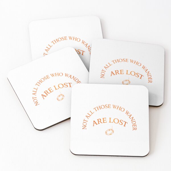 Item preview, Not All Those Who Wander Are Lost Lord of the Rings Quote designed and sold by LunaMarkos.