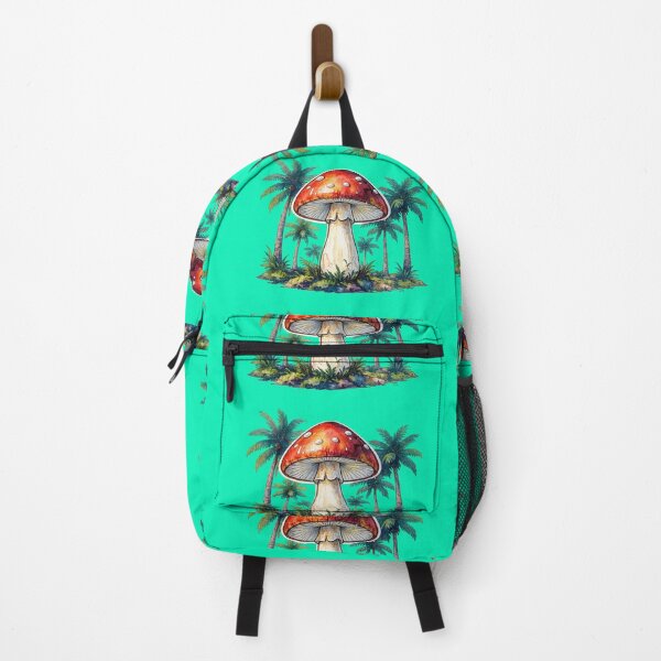 Item preview, Watercolor Red Mushroom Tropical Forest Sticker designed and sold by Hari Arts.