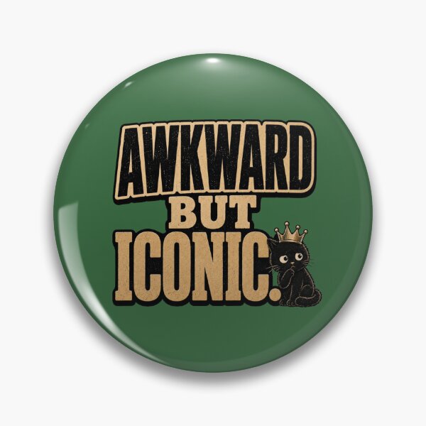 Item preview, Awkward But Iconic designed and sold by MoodSupplyStudio.