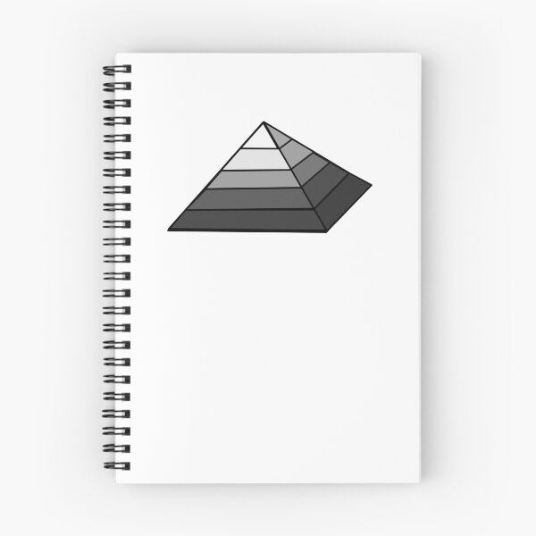 Item preview, Pyramid Greyscale designed and sold by HarveyHandcraftsandDesigns.